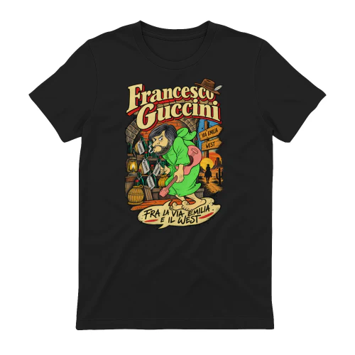 Francesco Guccini - Fra la Via Emilia e il West - Vintage - T-Shirt