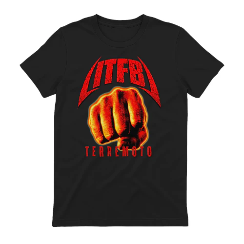 Litfiba - Terremoto - Fiery Rock - T-Shirt