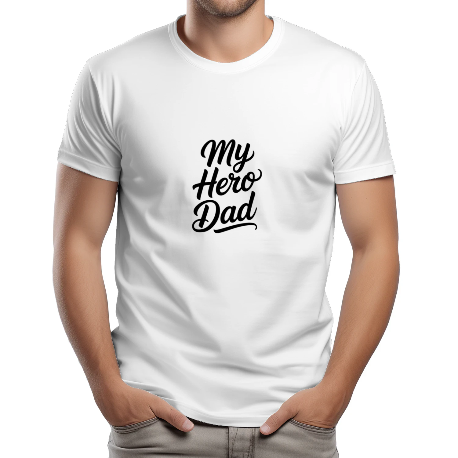 t-shirt for dad with children's names and birth years as a Father's Day gift