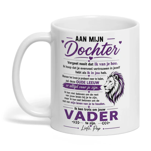 AAN MIJN  Dochter pap