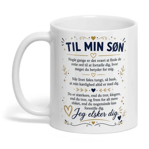 TIL MIN SØN