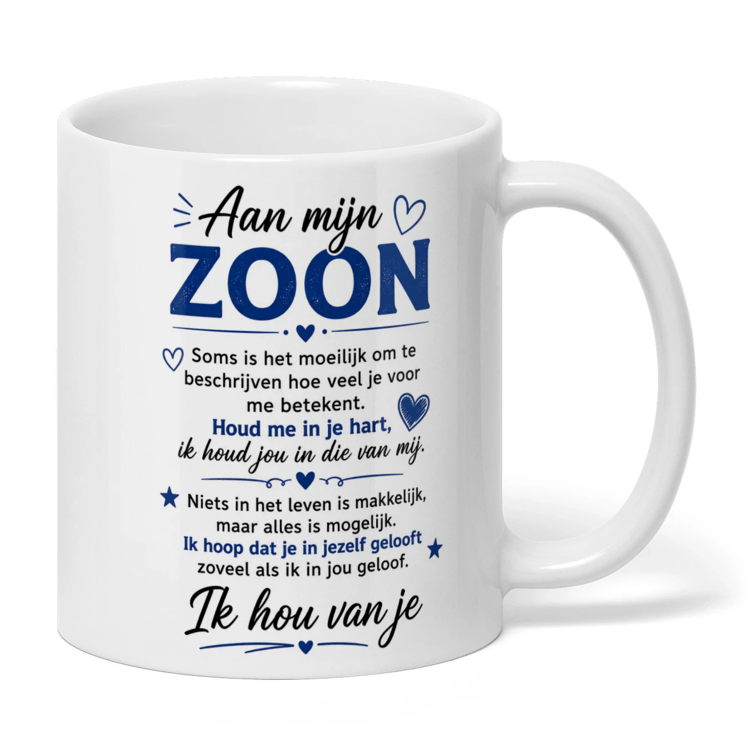 Aan mijn zoon bl