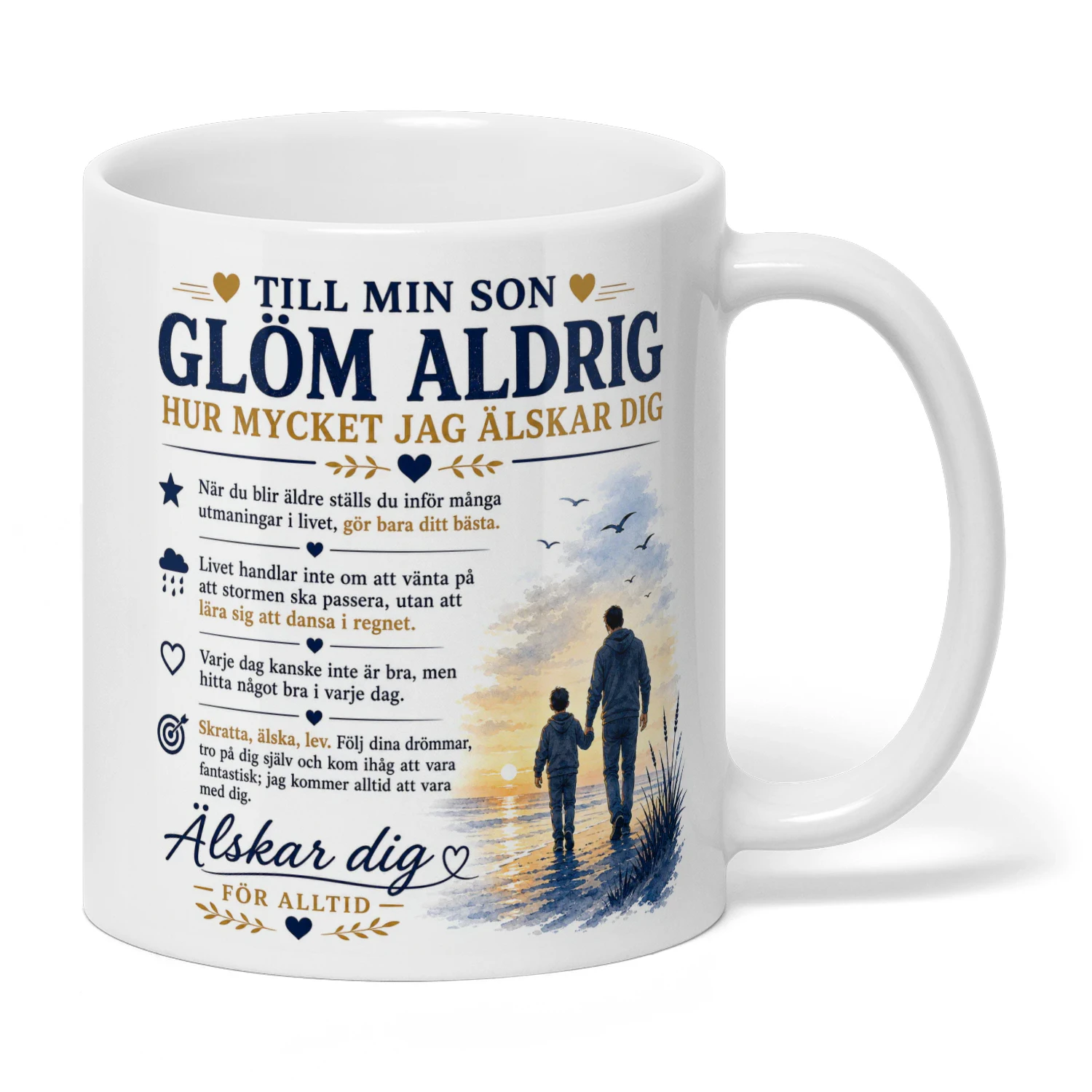 TILL MIN SON GLÖM ALDRIG