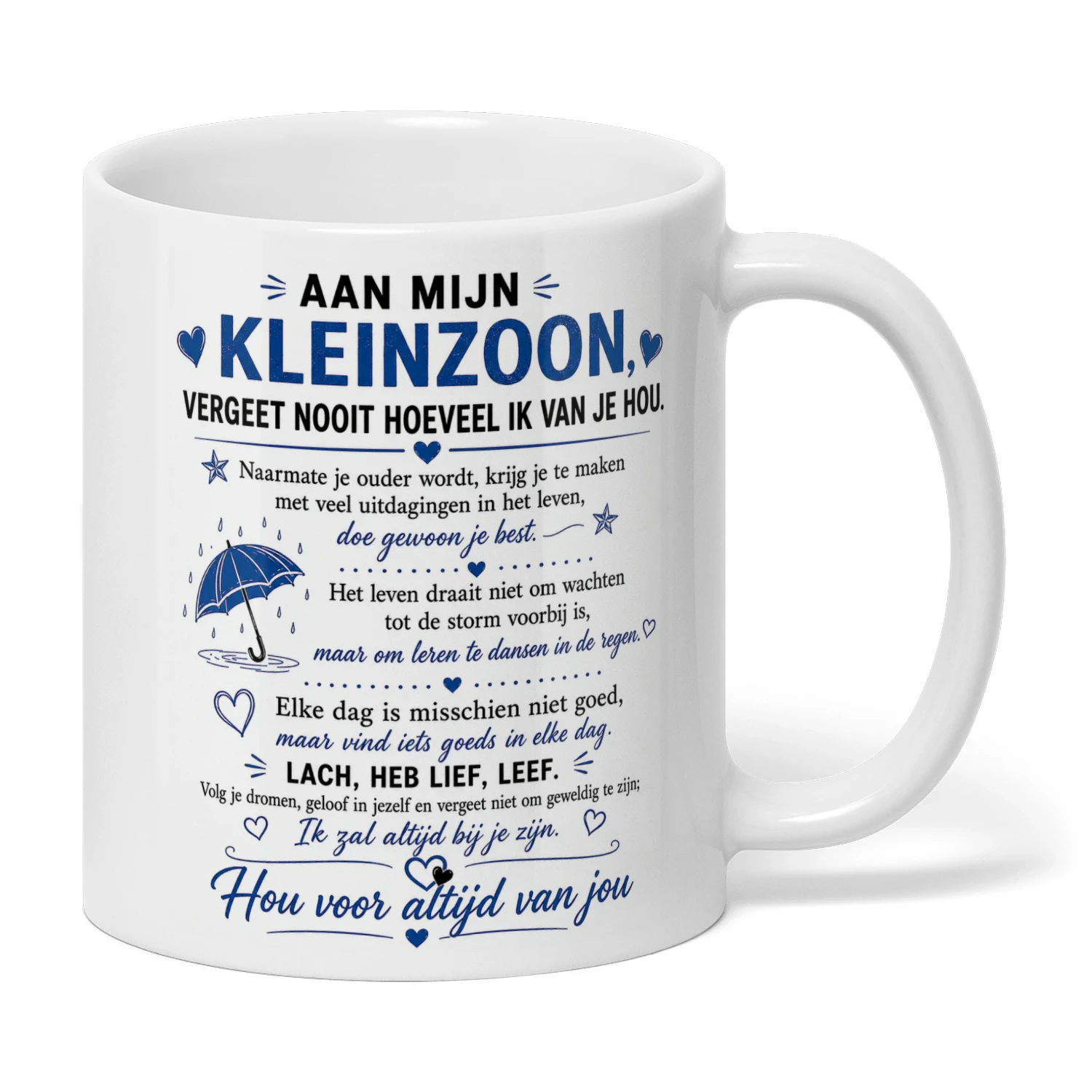Aan mijn kleinzoon