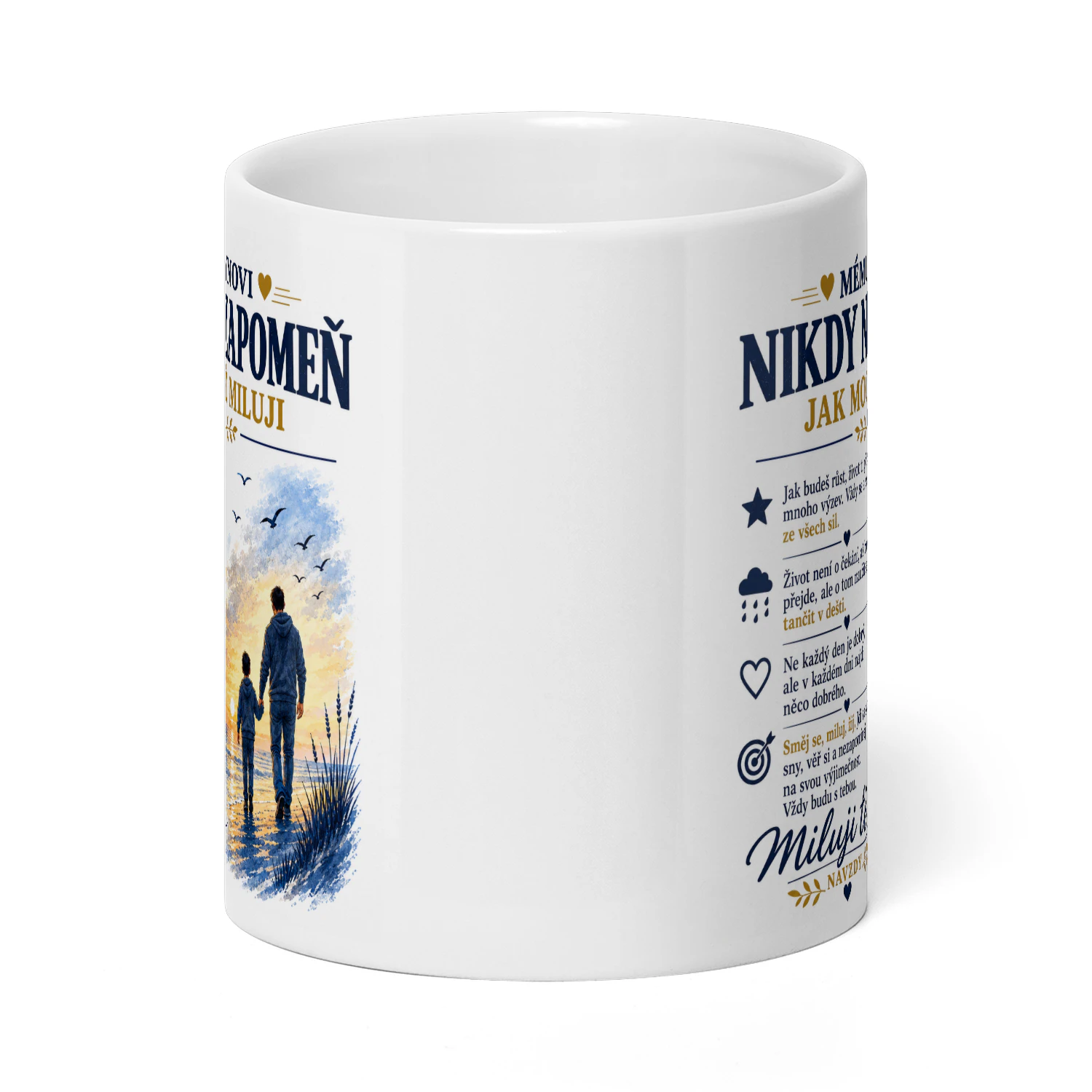 MÉMU SYNOVI,NIKDY NEZAPOMEŇ JAK MOC TĚ MILUJI