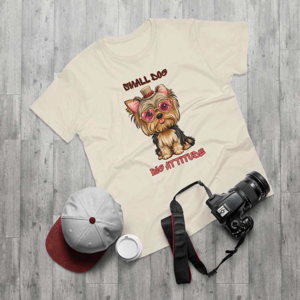 Small Dog Big Attitude Premium Tee