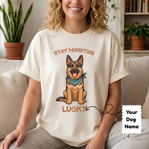 Personalized German Shepherd Tee