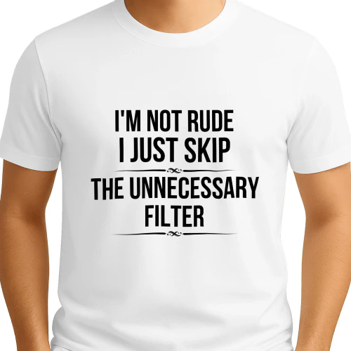 Skip The Unnecessary Filter Tee