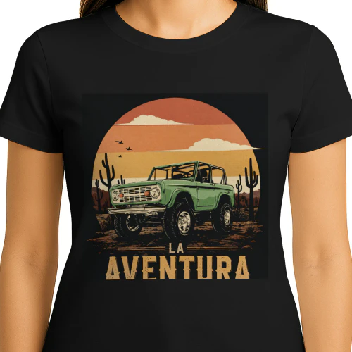 La Aventura Vintage Off-Road T-Shirt