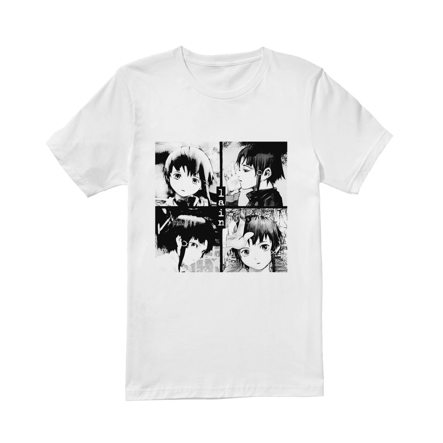 Serial Experiments Lain Cyberpunk T-Shirt | Premium Anime Tee
