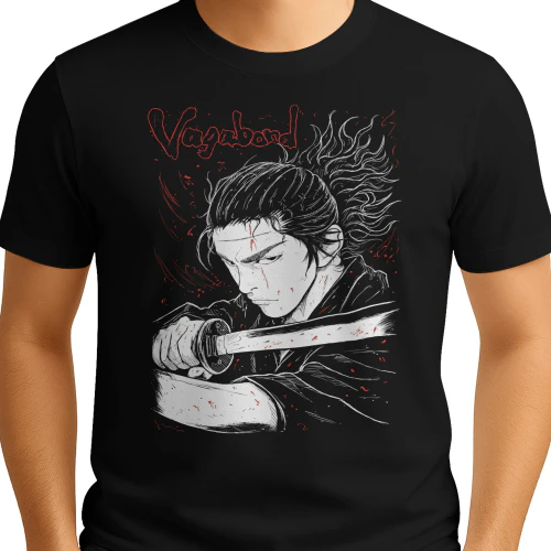 Vagabond Manga Graphic T-Shirt 