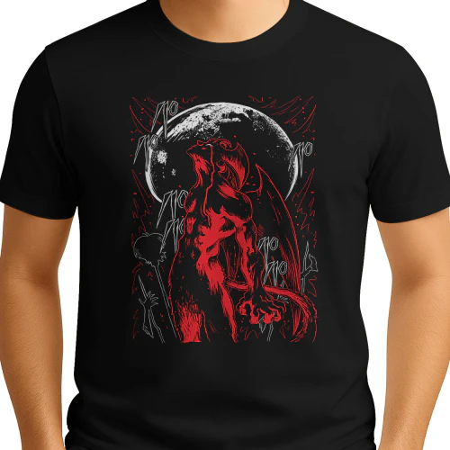 Devilman Anime Graphic T-Shirt  