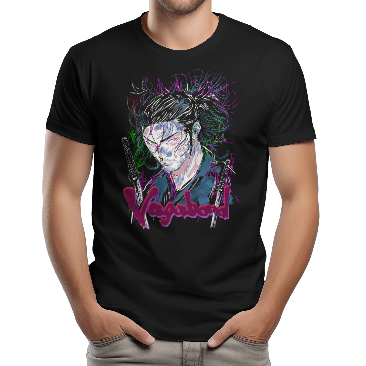 Vagabond Manga Graphic T-Shirt | Premium Unisex Anime Tee