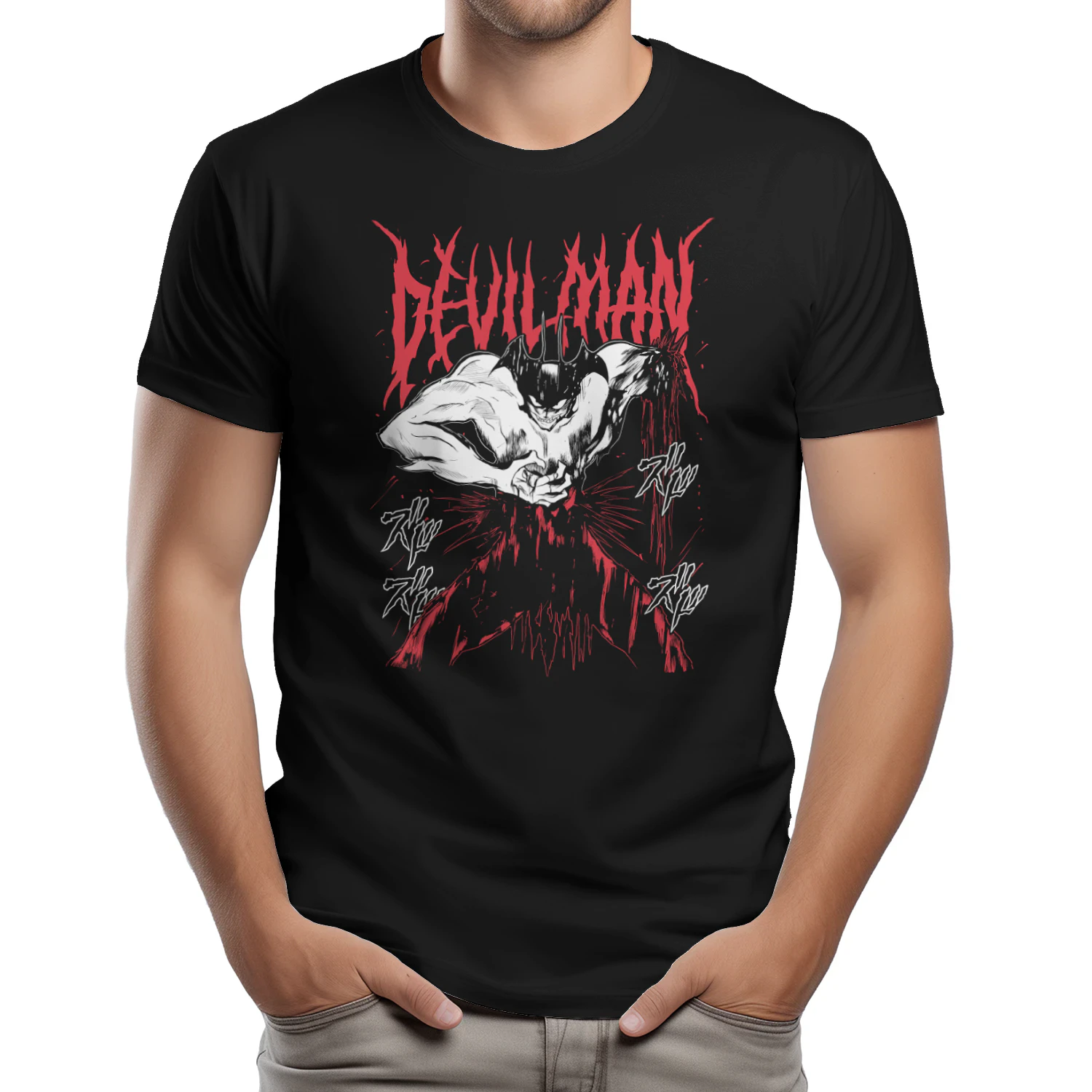 Devilman Anime Graphic T-Shirt | Premium Unisex Manga Tee