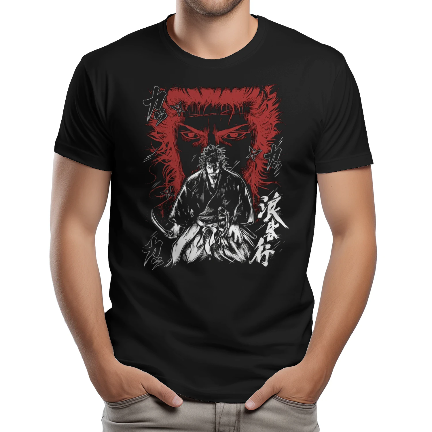 Vagabond Vintage Manga T-Shirt | Japanese Graphic Tee