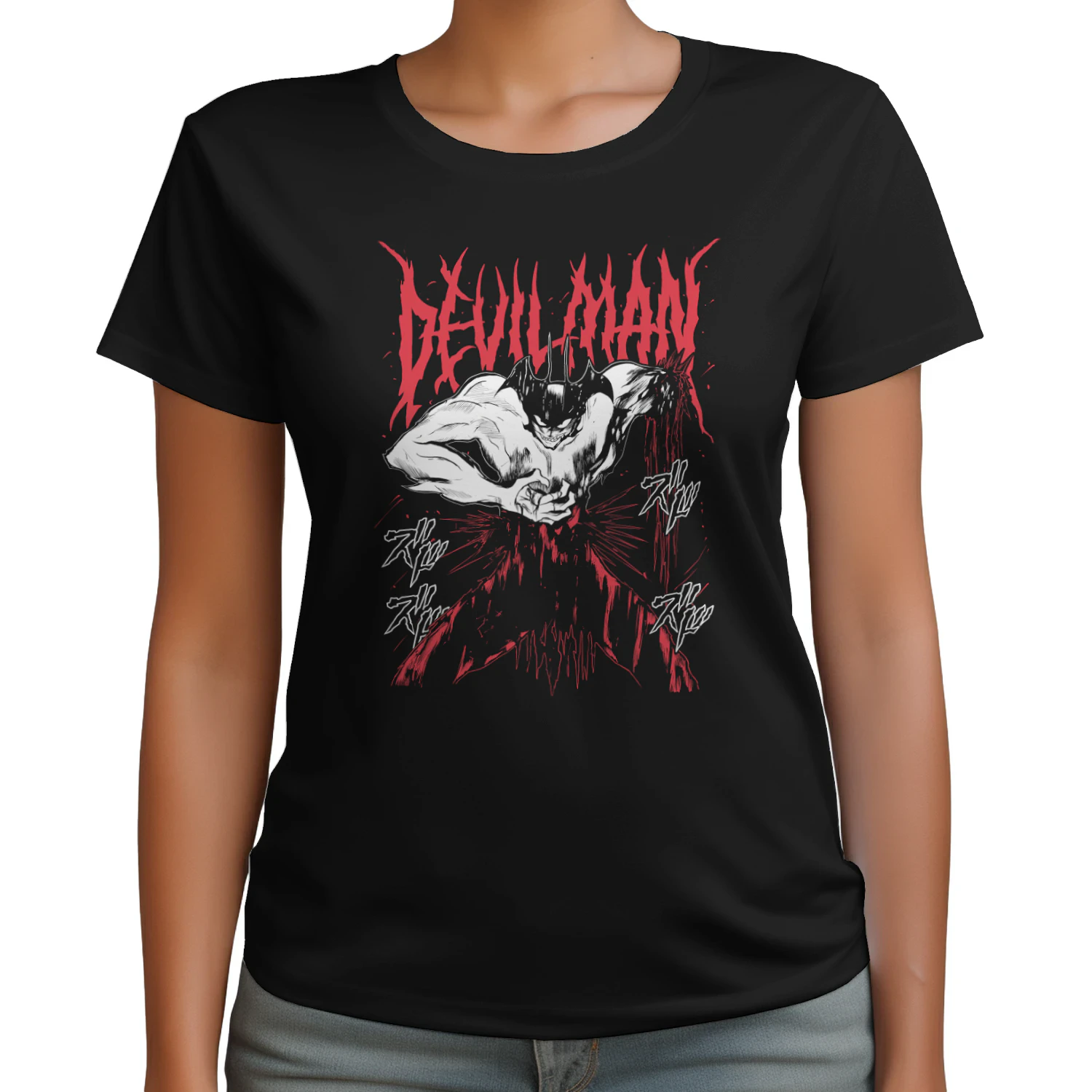 Devilman Anime Graphic T-Shirt | Premium Unisex Manga Tee