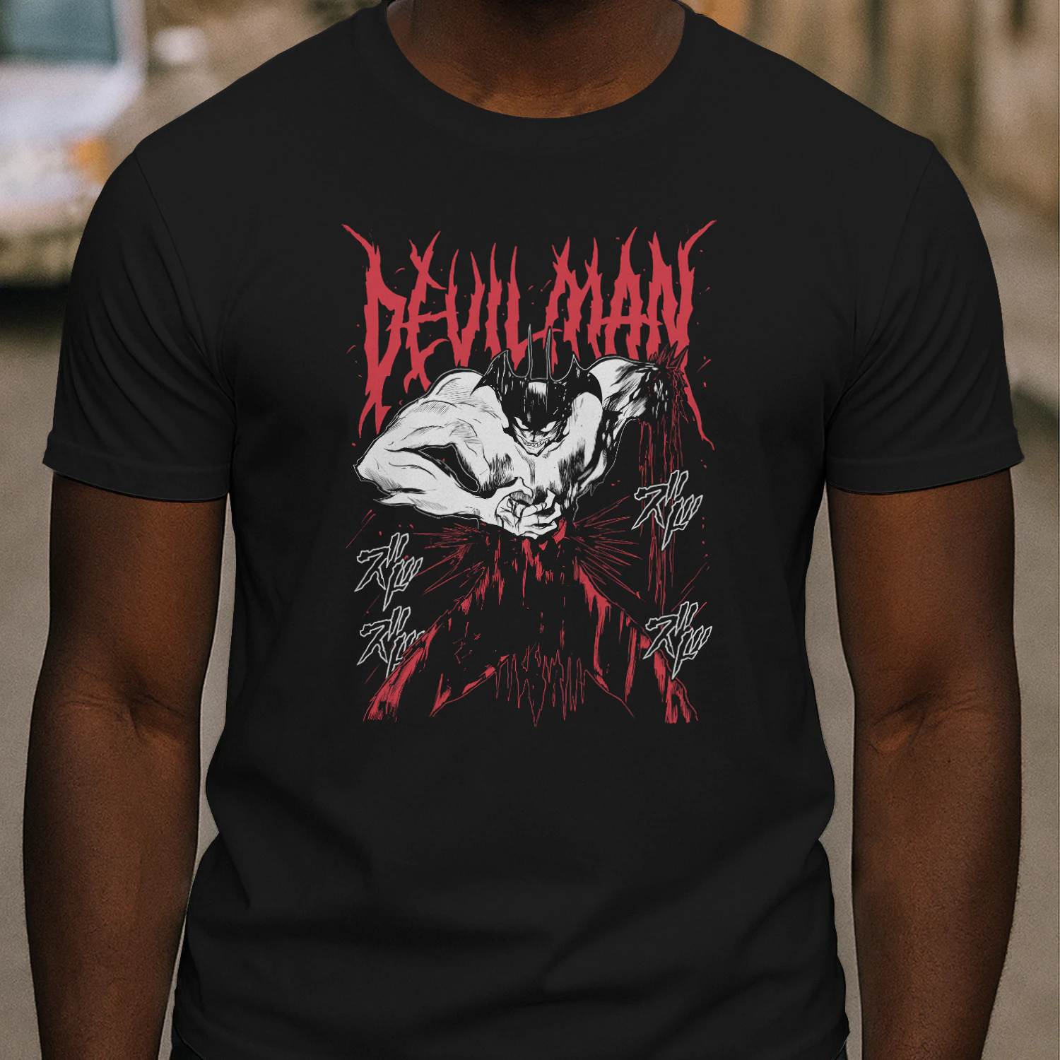 Devilman Anime Graphic T-Shirt | Premium Unisex Manga Tee