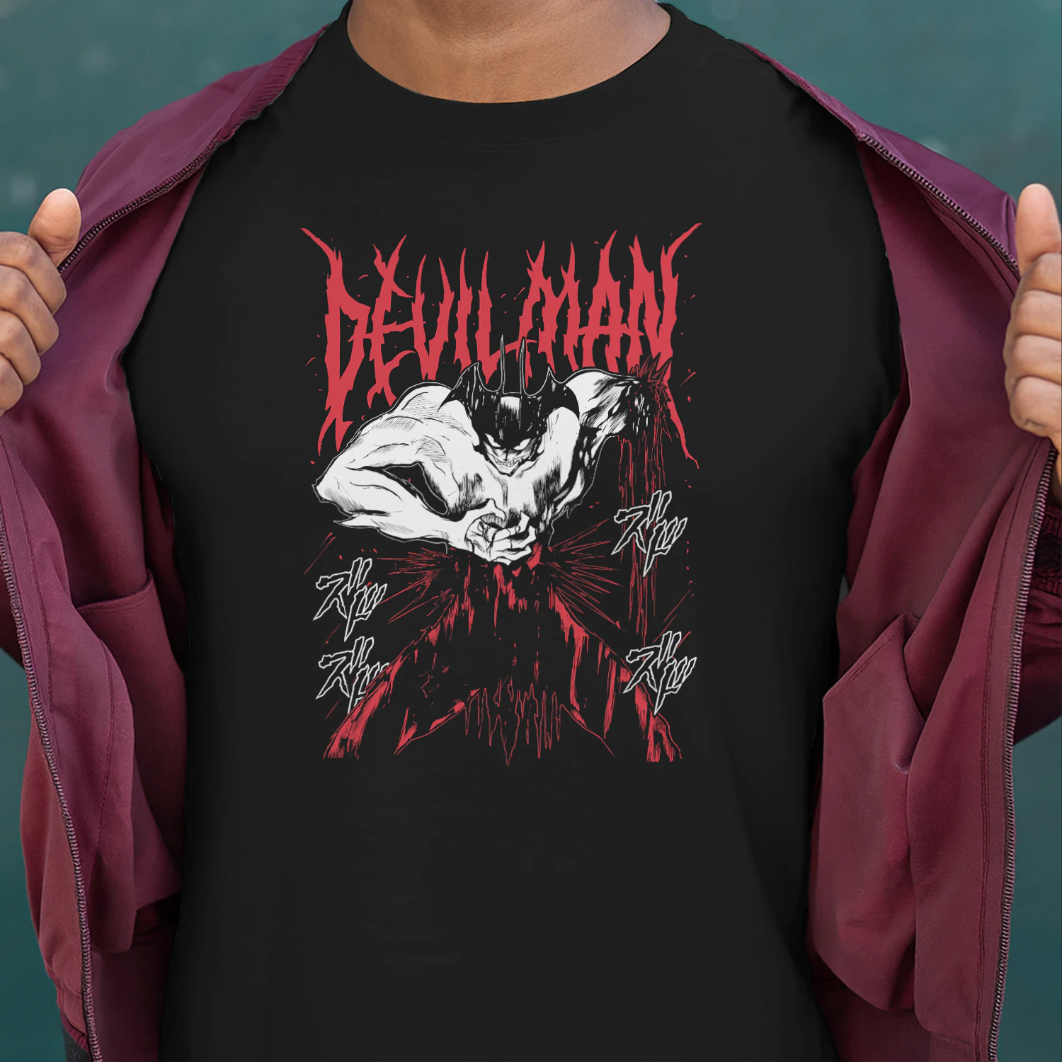 Devilman Anime Graphic T-Shirt | Premium Unisex Manga Tee