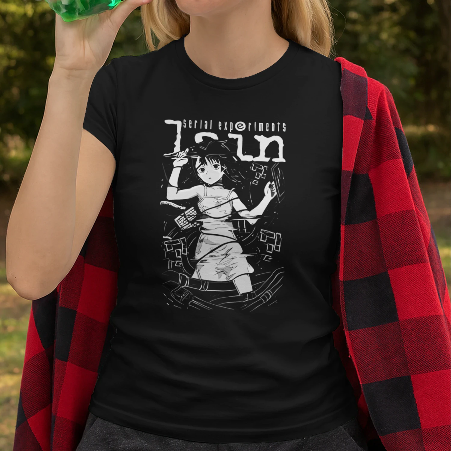 Serial Experiments Lain Vintage Anime T-Shirt | Japanese Graphic Tee