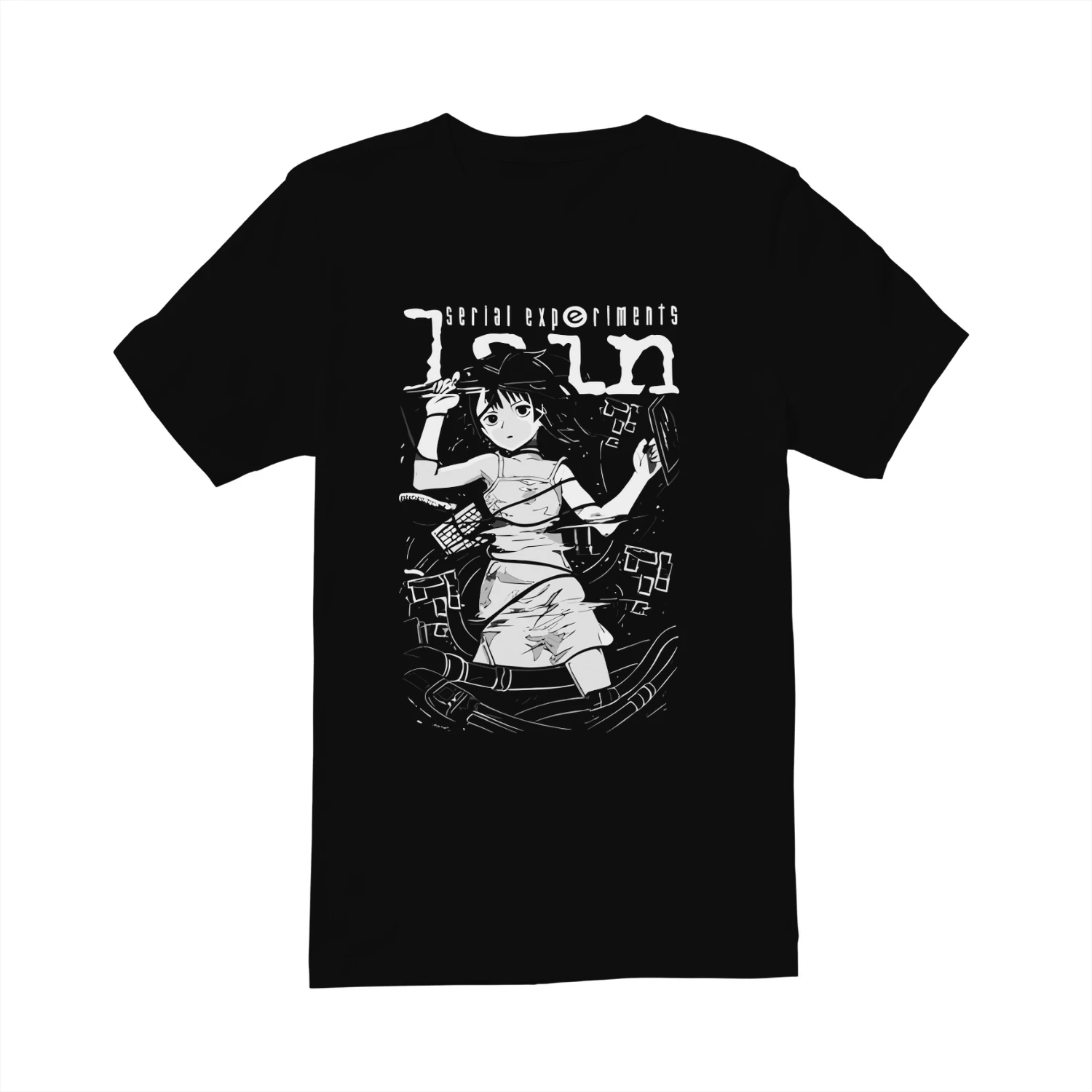 Serial Experiments Lain Vintage Anime T-Shirt | Japanese Graphic Tee