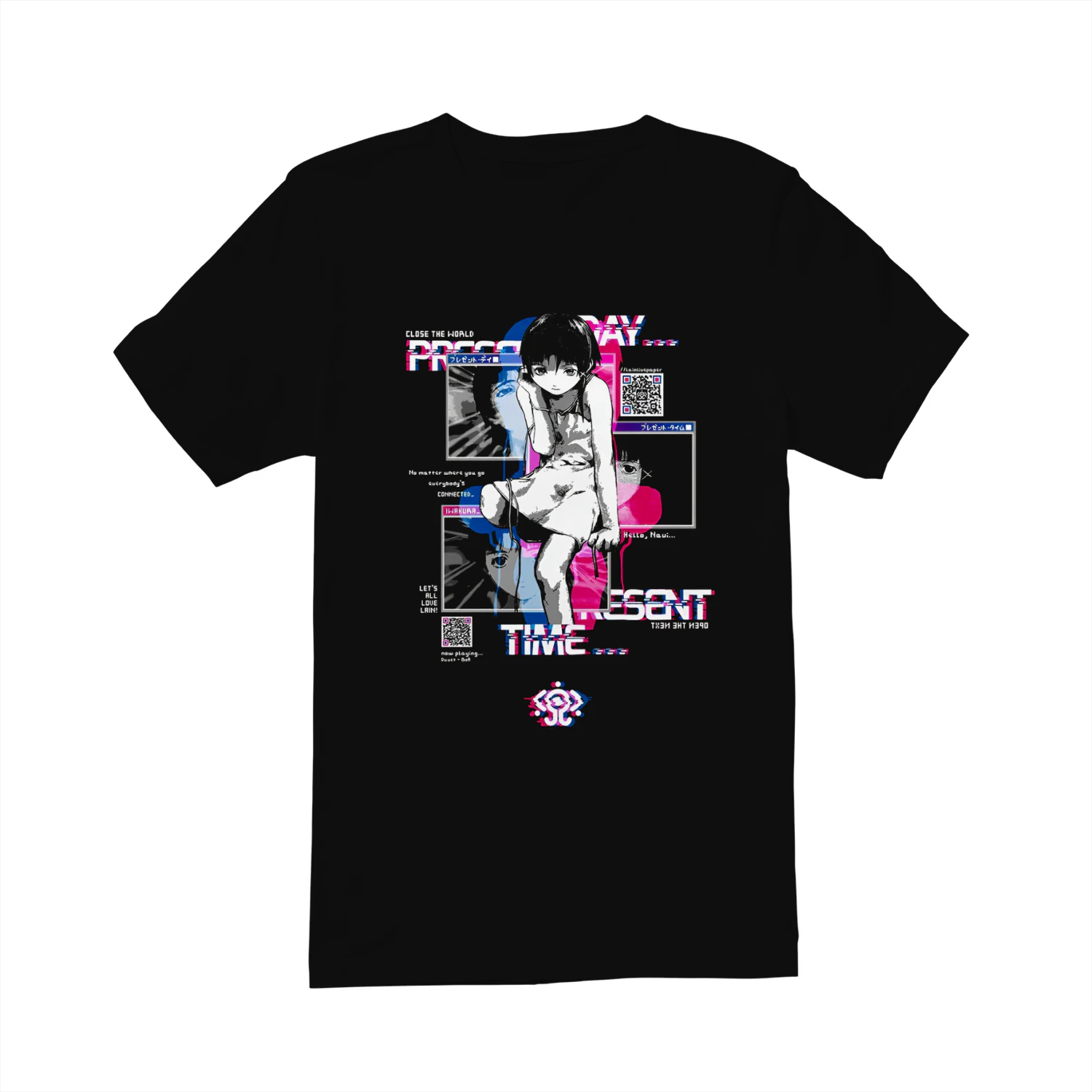 Serial Experiments Lain Retro Anime T-Shirt | Premium Cotton Tee