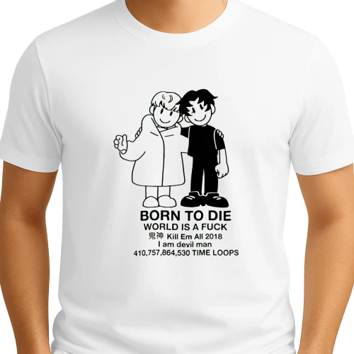 Devilman Anime Graphic T-Shirt  