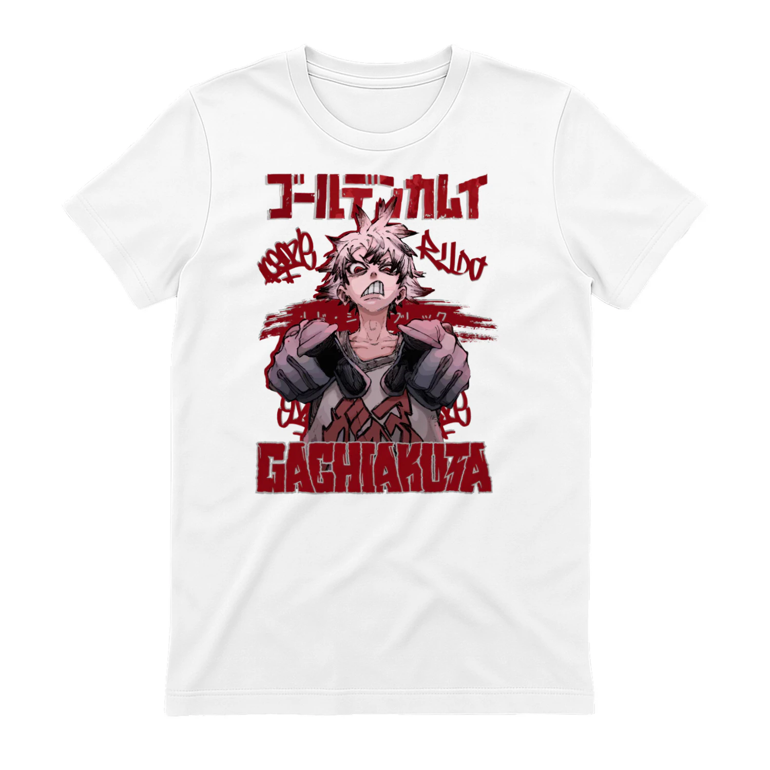 GACHIAKUTA Anime Graphic T-Shirt | Rudo Streetwear Manga Tee | Premium Unisex Shirt