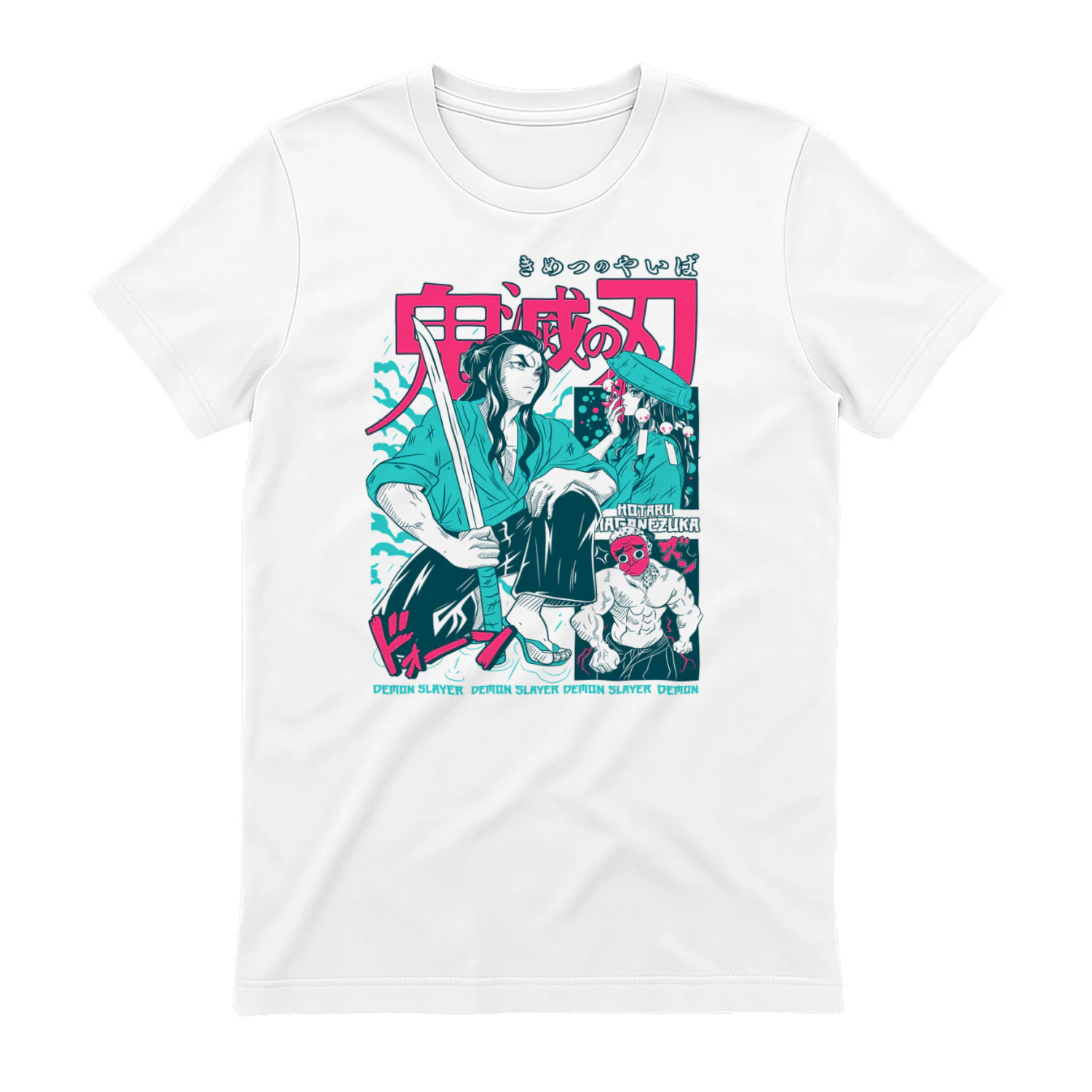 Demon Slayer Kimetsu no Yaiba Anime Graphic T-Shirt | Premium Unisex Manga Tee