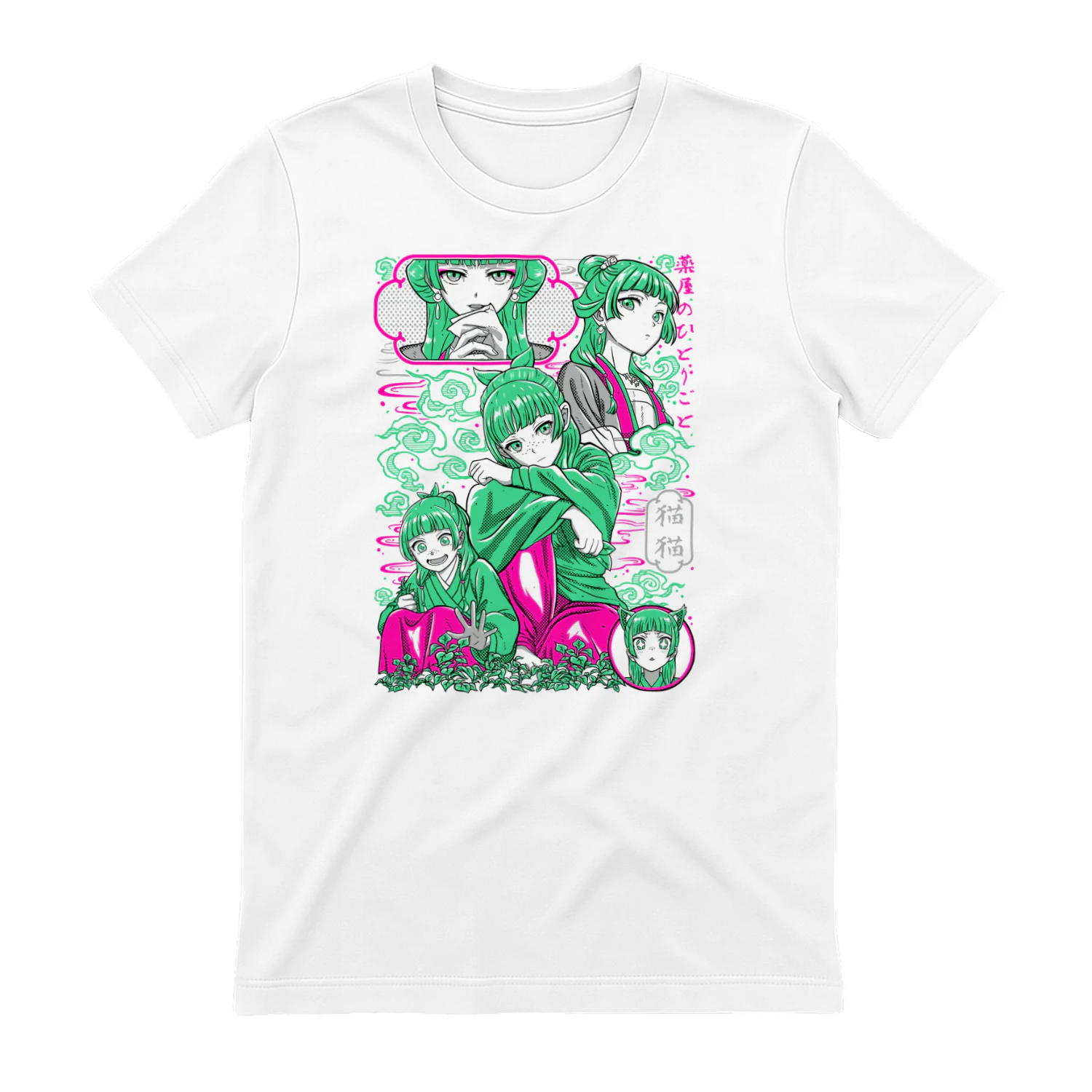 Maomao The Apothecary Diaries Anime T-Shirt | Vintage Graphic Tee for Fans