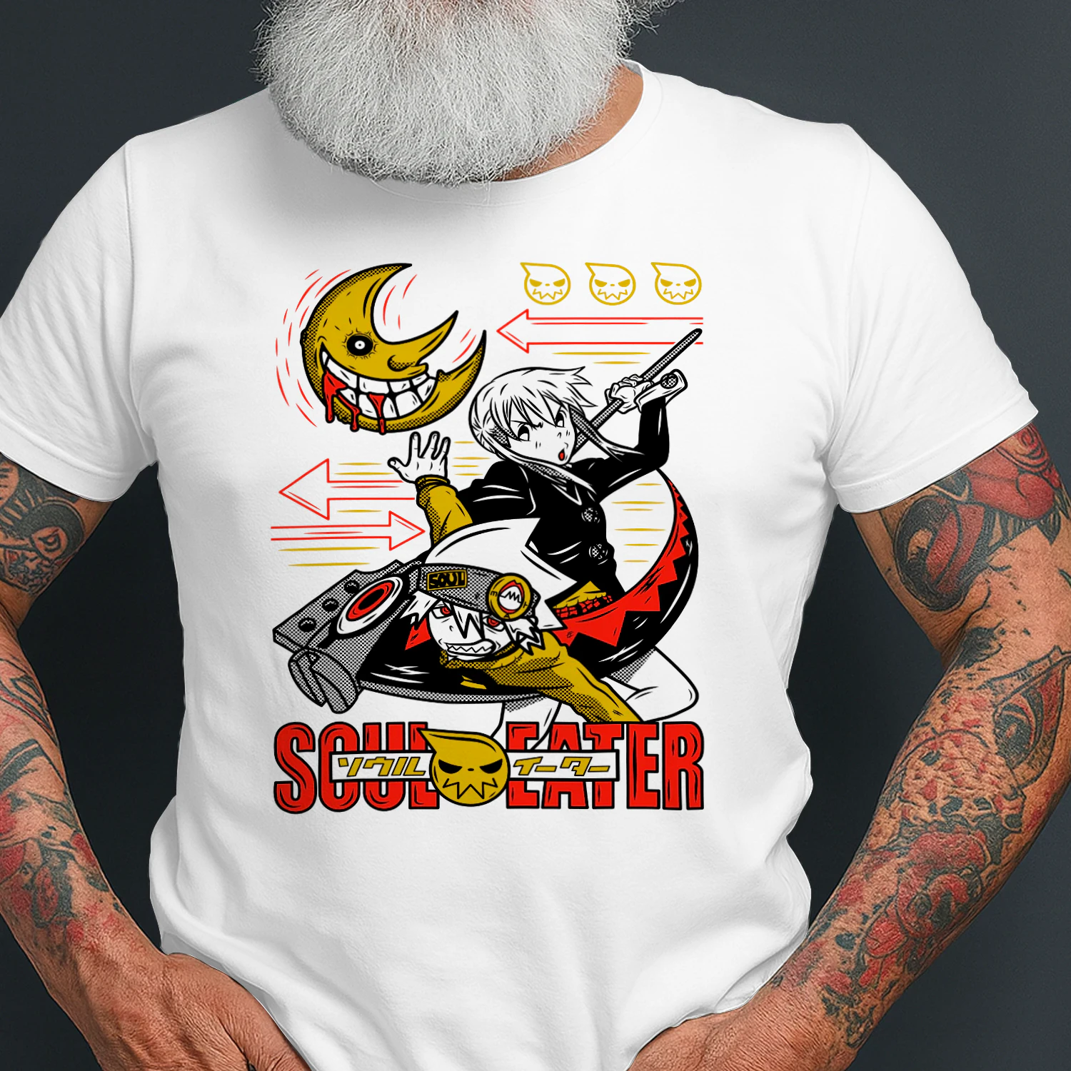 Soul Eater Aesthetic T-Shirt | Classic Anime Unisex Tee for Fans