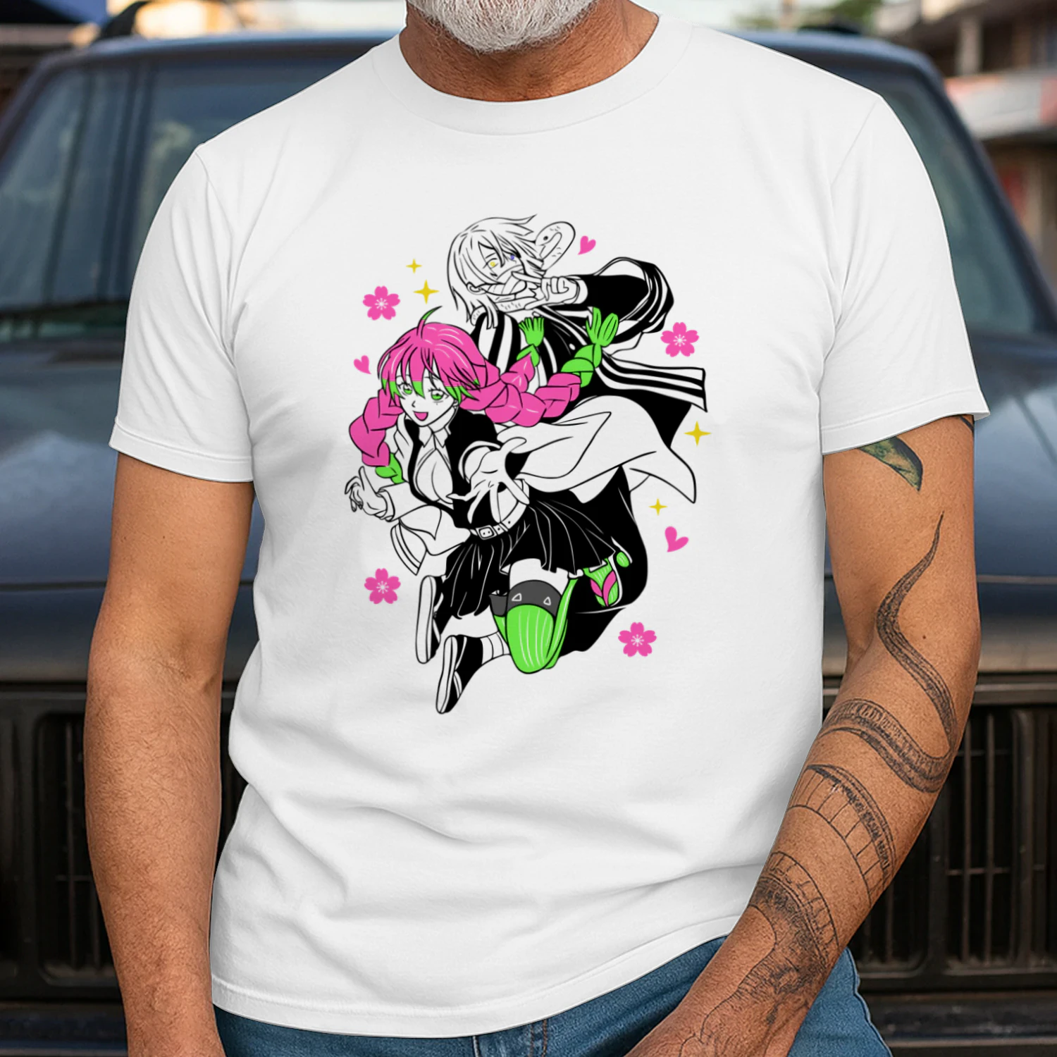 Demon Slayer Kimetsu no Yaiba Anime Graphic T-Shirt | Premium Unisex Manga Tee