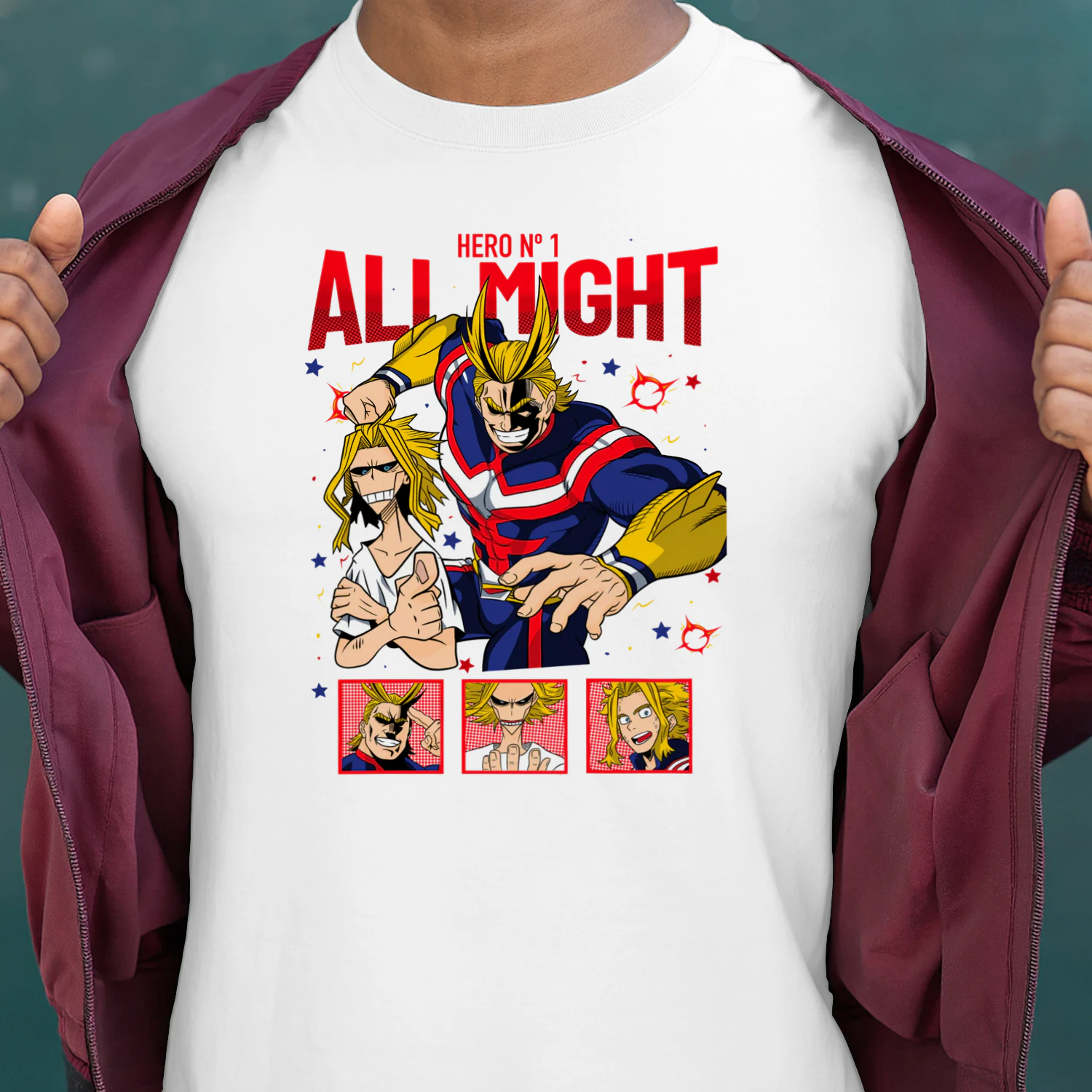 My Hero Academia Streetwear Shirt | Premium Cotton Anime Tee