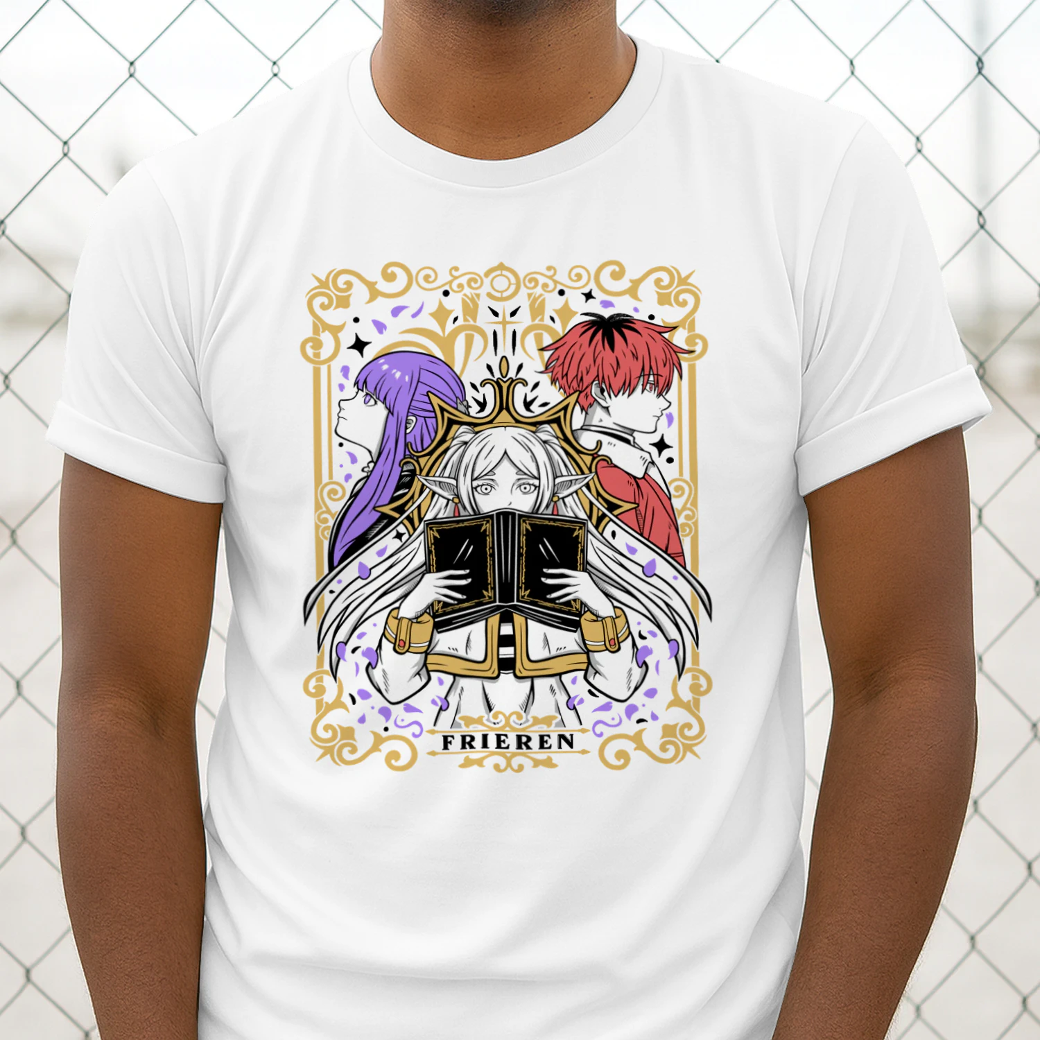 Frieren: Beyond Journey's End Anime Graphic T-Shirt | Fantasy Manga Tee | Unisex Cotton Shirt