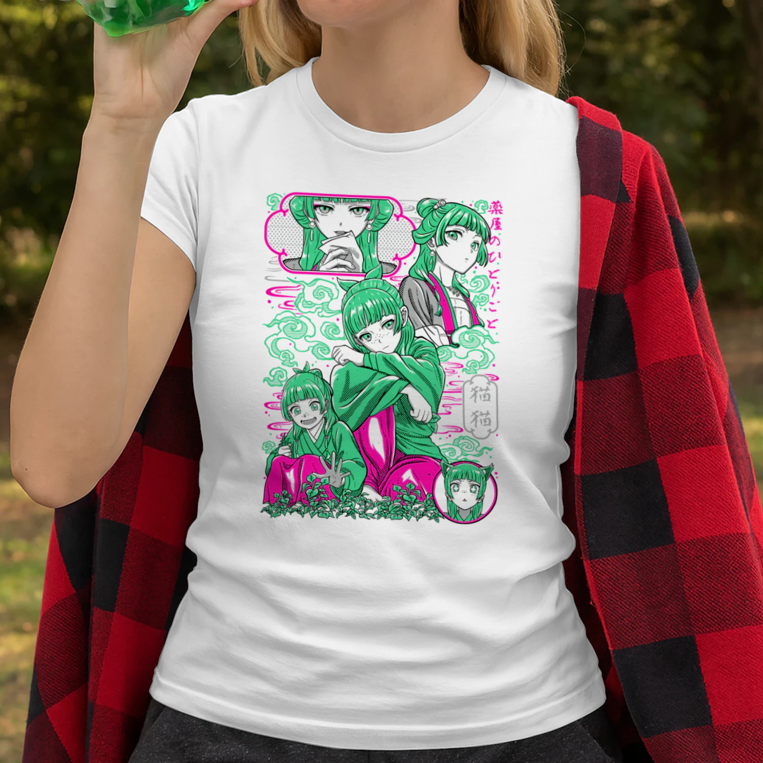 Maomao The Apothecary Diaries Anime T-Shirt | Vintage Graphic Tee for Fans