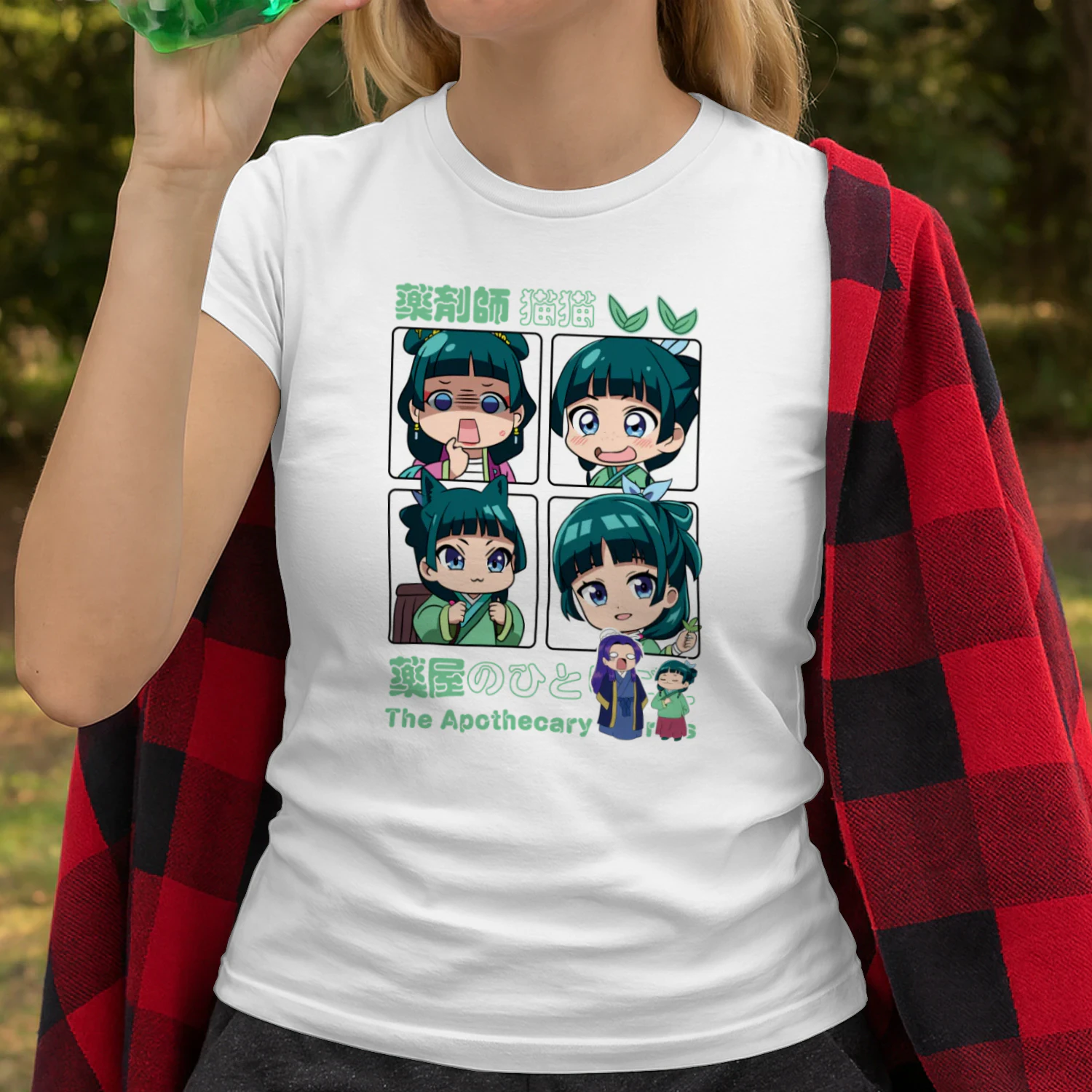 Maomao The Apothecary Diaries Anime T-Shirt | Vintage Graphic Tee for Fans