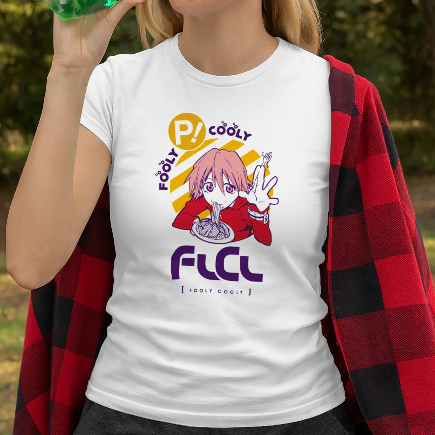 FLCL Anime Streetwear Graphic Tee | Manga Fan Gift