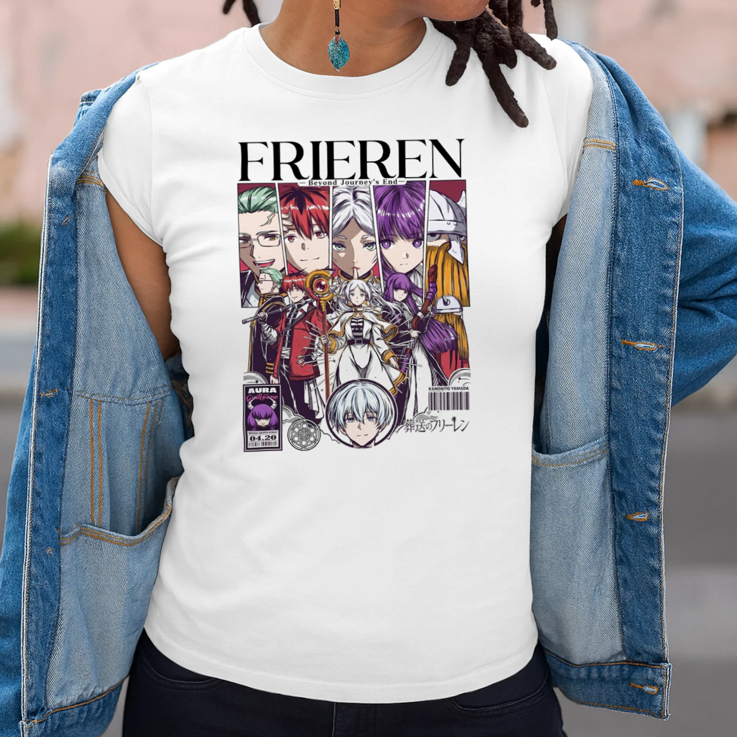 Frieren: Beyond Journey's End Anime Graphic T-Shirt | Fantasy Manga Tee | Unisex Cotton Shirt