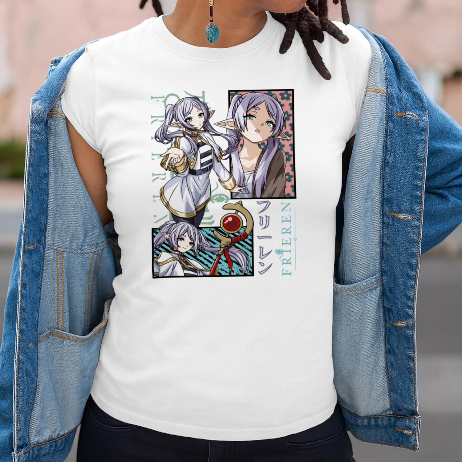 Frieren: Beyond Journey's End Anime Graphic T-Shirt | Fantasy Manga Tee | Unisex Cotton Shirt
