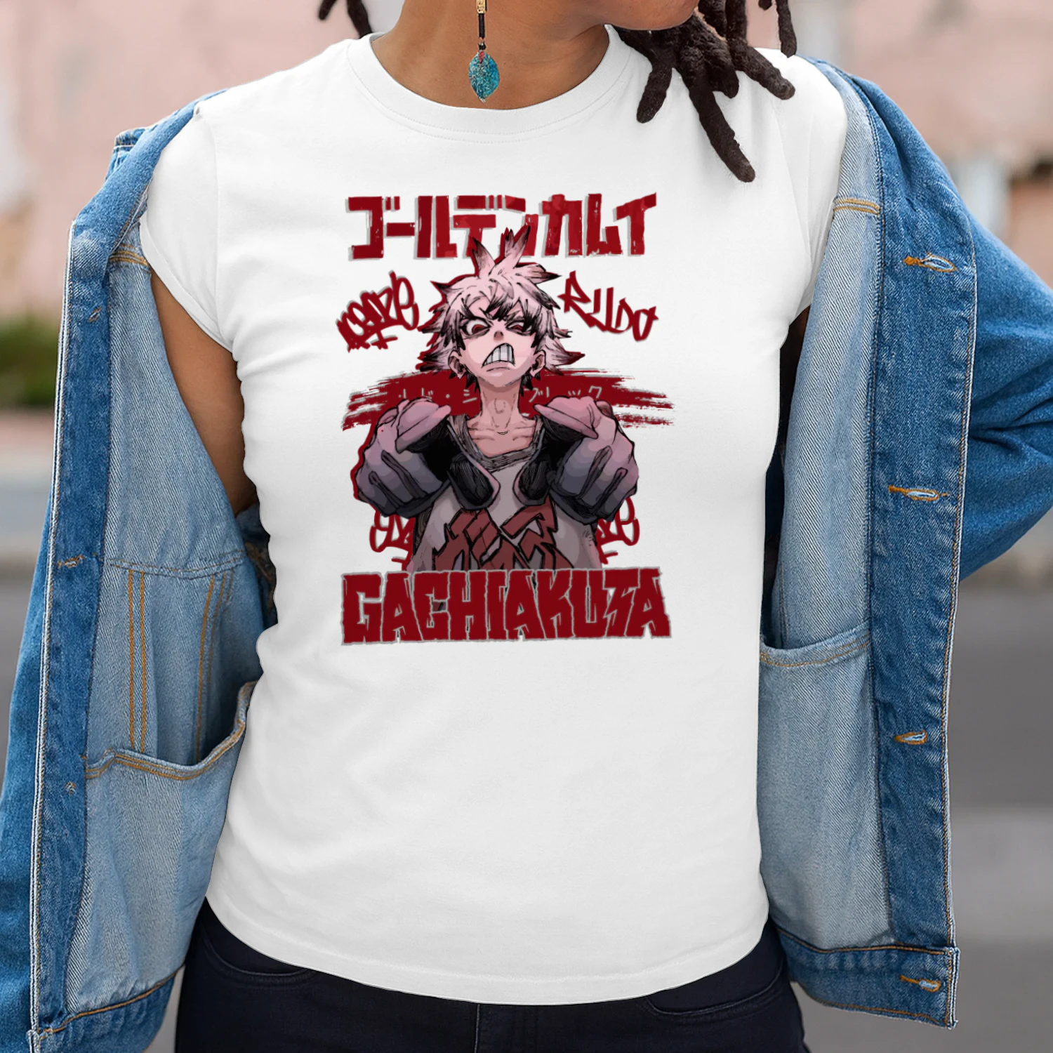 GACHIAKUTA Anime Graphic T-Shirt | Rudo Streetwear Manga Tee | Premium Unisex Shirt