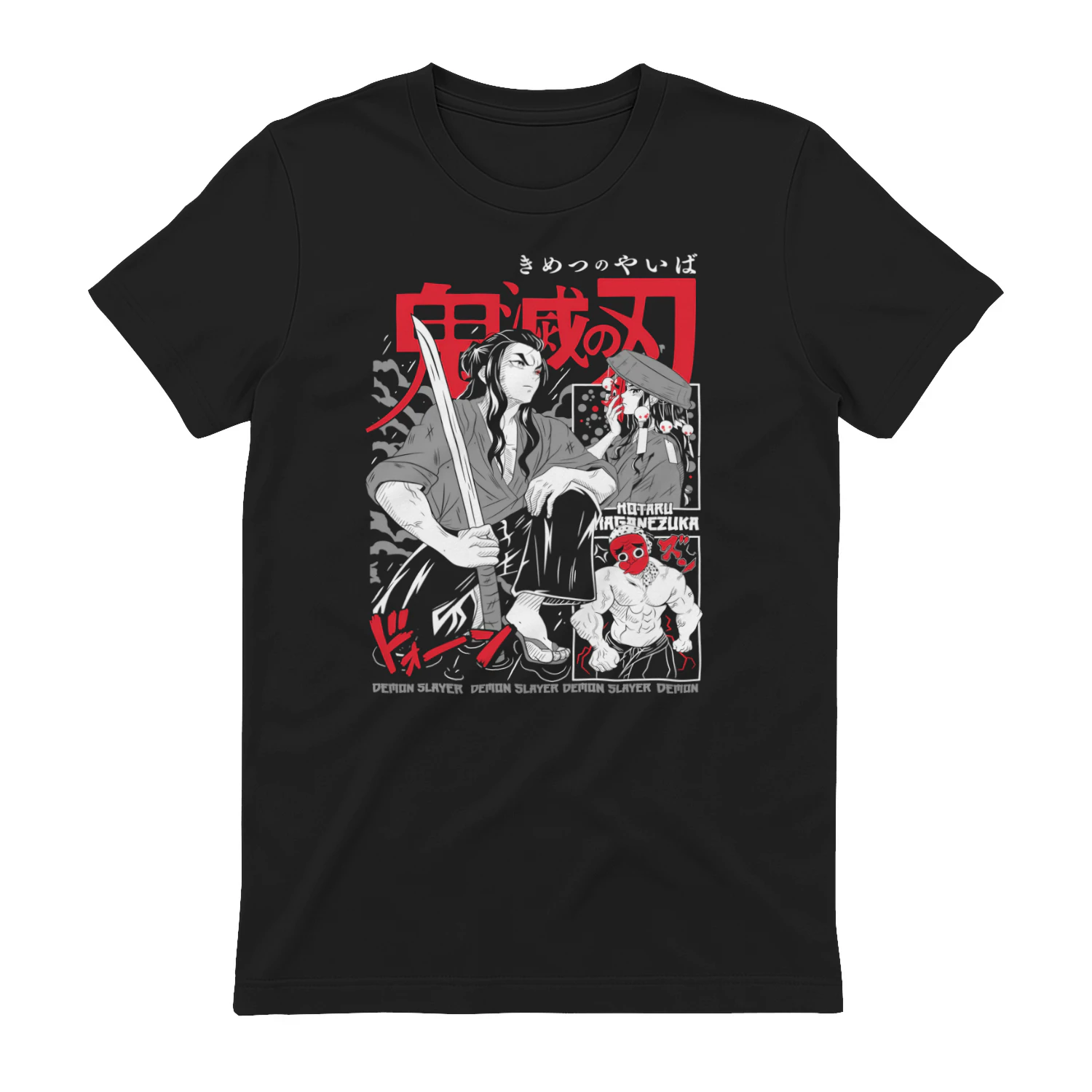 Demon Slayer Kimetsu no Yaiba Anime Graphic T-Shirt | Premium Unisex Manga Tee