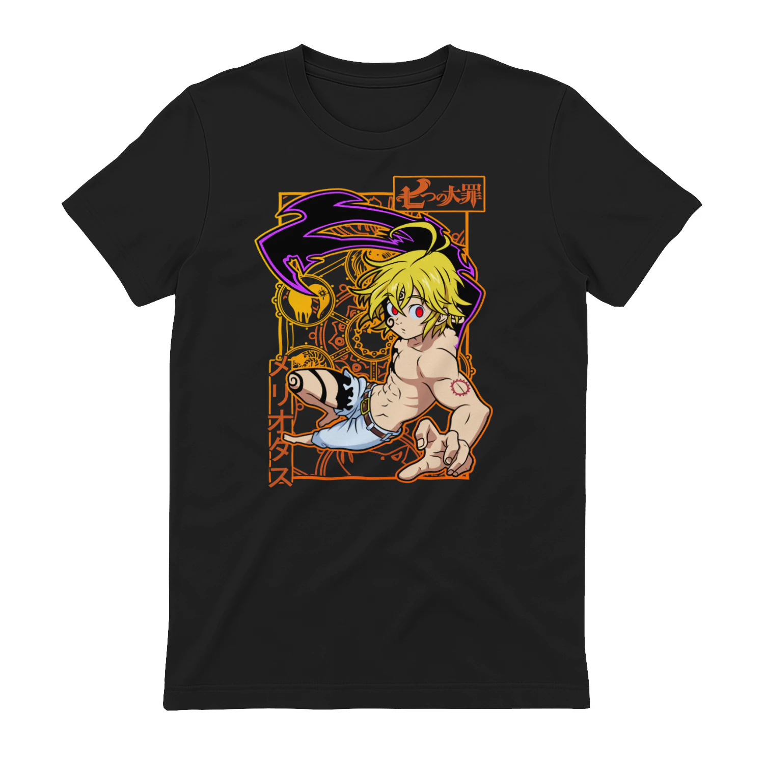 Nanatsu no Taizai Anime Graphic T-Shirt | Premium Unisex Manga Tee