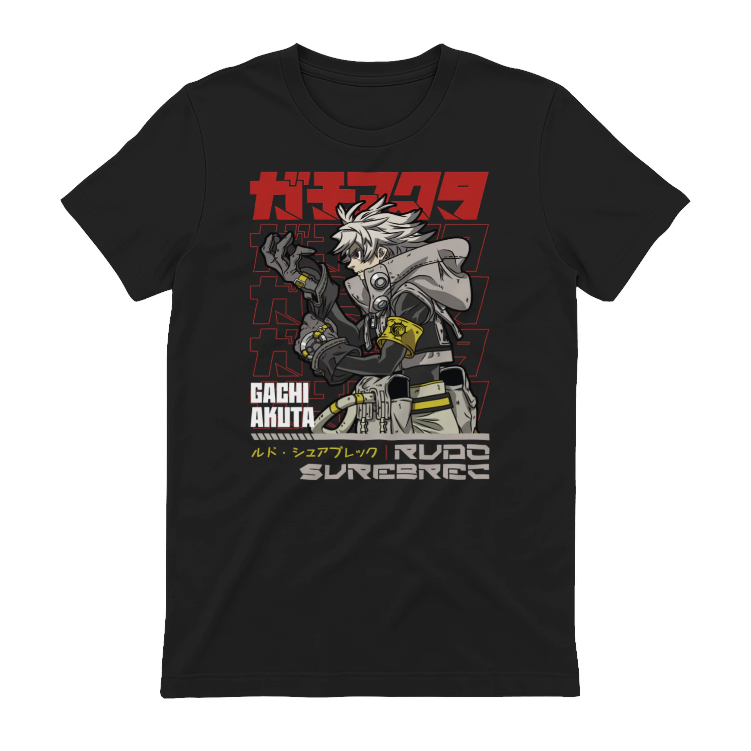 GACHIAKUTA Anime Graphic T-Shirt | Rudo Streetwear Manga Tee | Premium Unisex Shirt