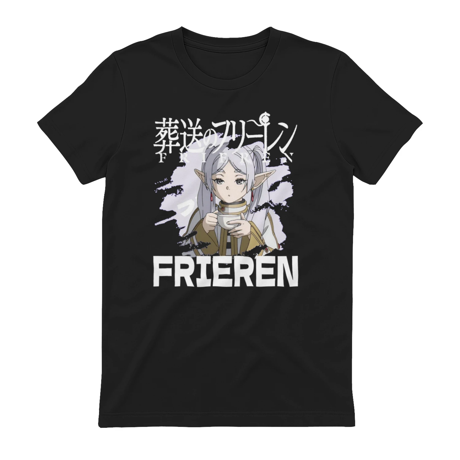 Frieren T-ShirtFrieren: Beyond Journey's End Anime Graphic T-Shirt | Fantasy Manga Tee | Unisex Cotton Shirt