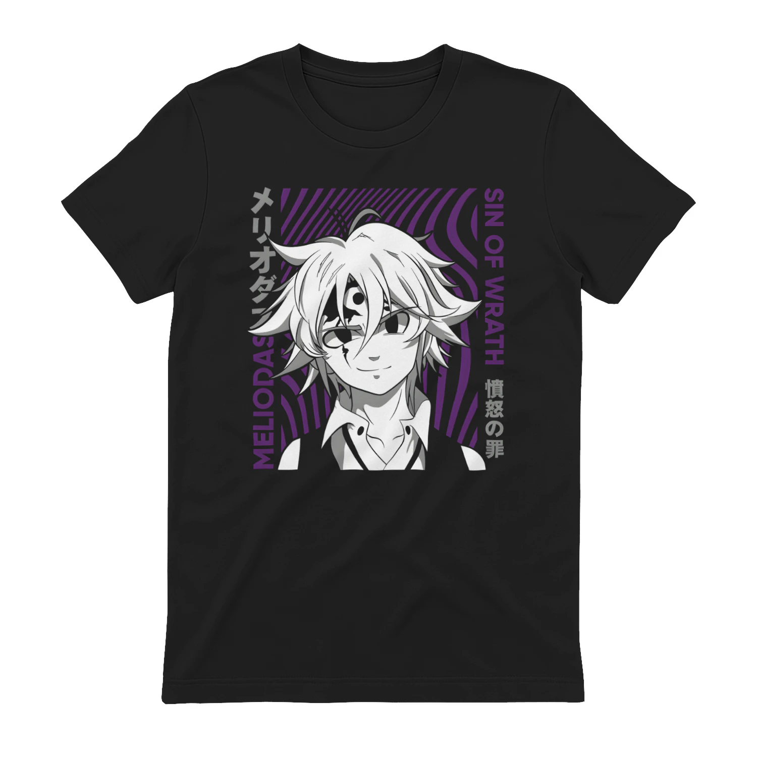 Nanatsu no Taizai Vintage Anime Shirt | Premium Cotton Tee