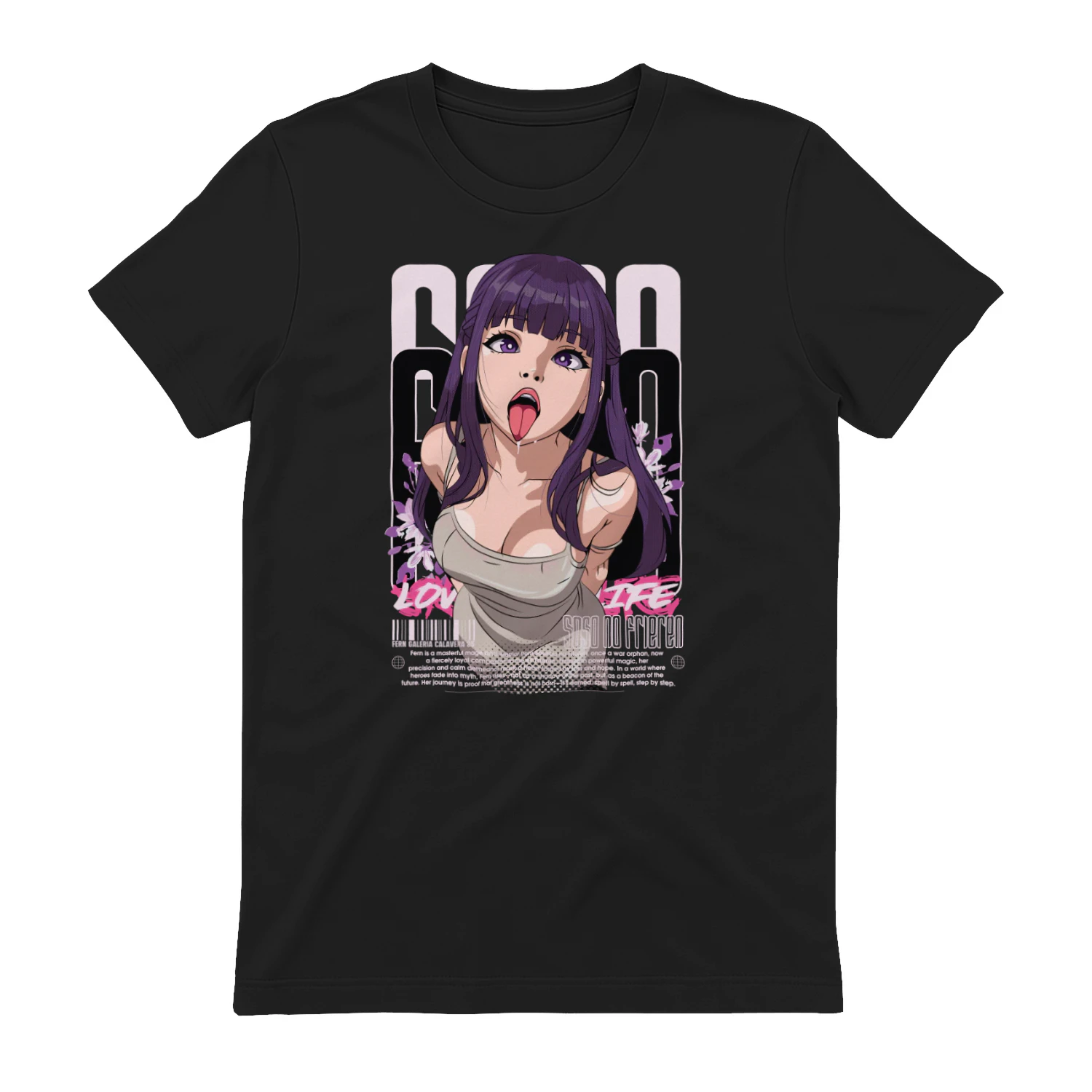 Frieren: Beyond Journey's End Anime Graphic T-Shirt | Fantasy Manga Tee | Unisex Cotton Shirt