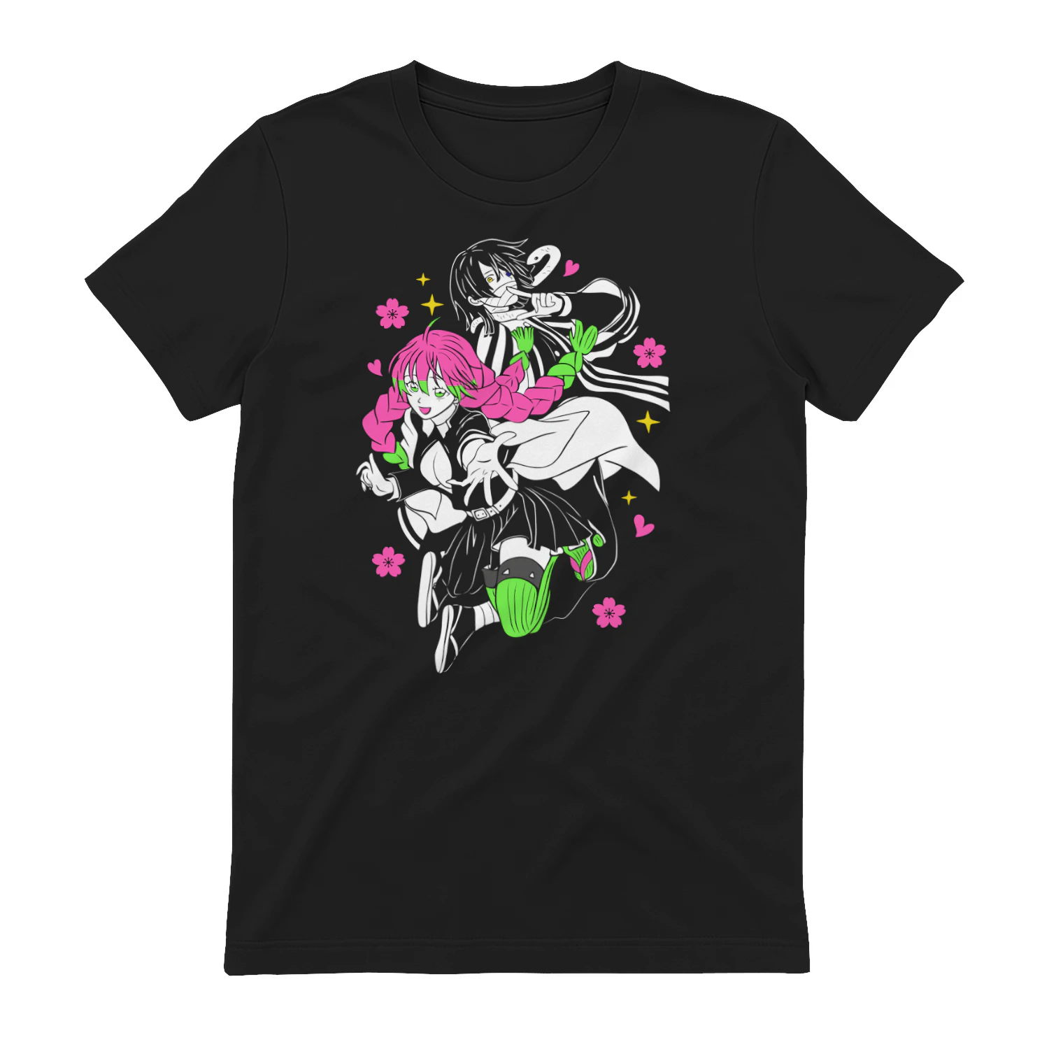 Demon Slayer Kimetsu no Yaiba Anime Graphic T-Shirt | Premium Unisex Manga Tee