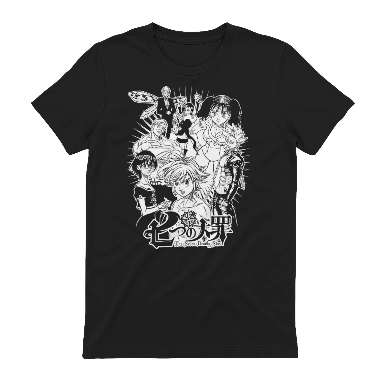 Meliodas Anime T-Shirt | The Seven Deadly Sins Premium Tee