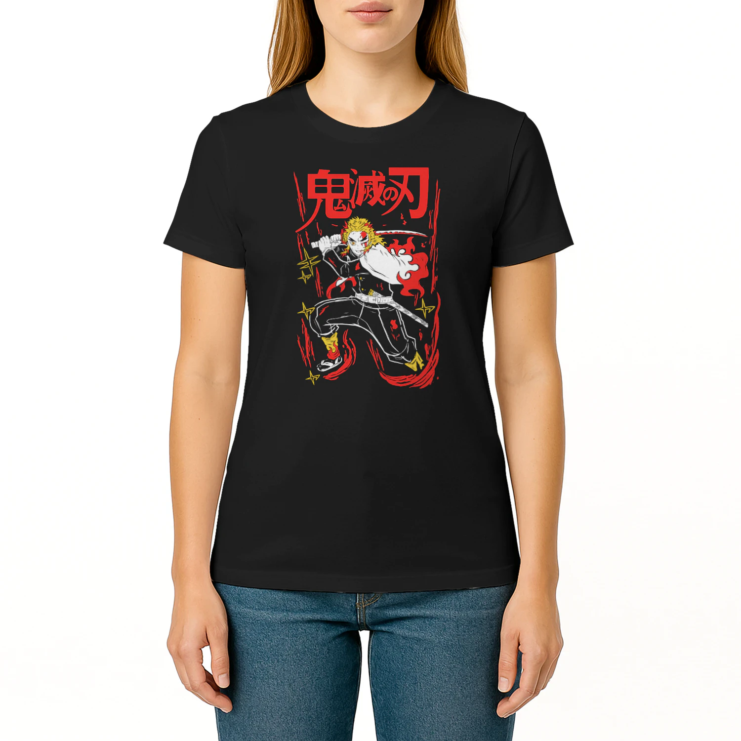 Demon Slayer Kimetsu no Yaiba Anime Graphic T-Shirt | Premium Unisex Manga Tee