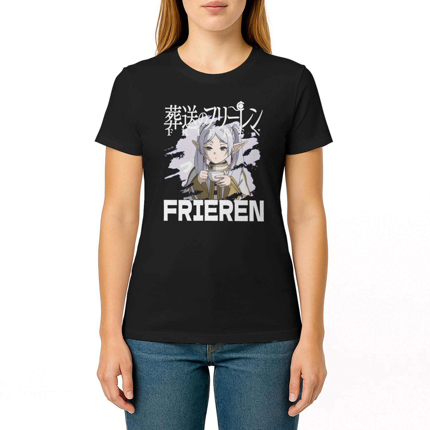Frieren T-ShirtFrieren: Beyond Journey's End Anime Graphic T-Shirt | Fantasy Manga Tee | Unisex Cotton Shirt