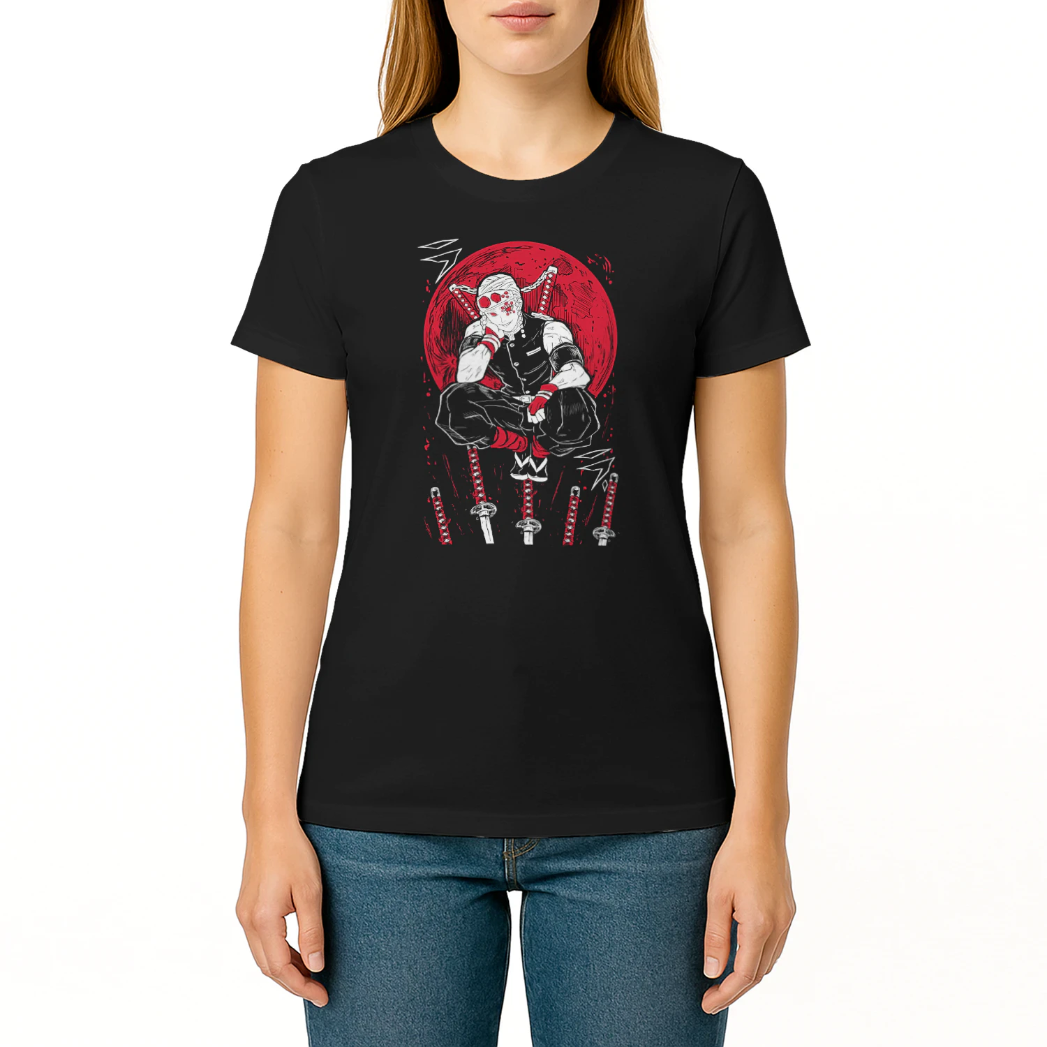 Demon Slayer Kimetsu no Yaiba Anime Graphic T-Shirt | Premium Unisex Manga Tee